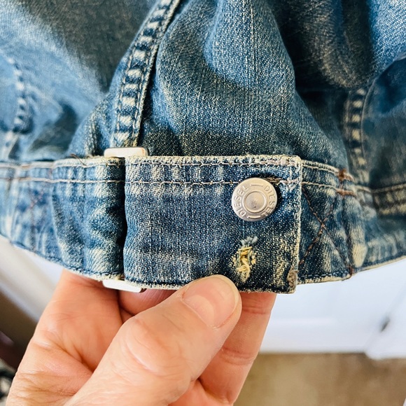 Diesel Sherpa lined denim jacket - Picture 6 of 16